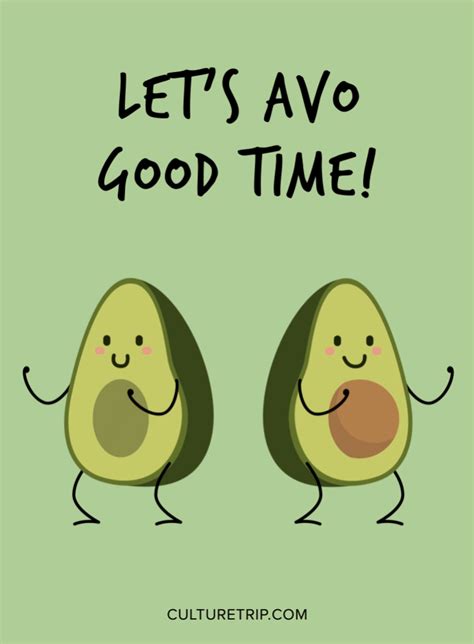 Cute Avocado Illustrationpinterest Theculturetrip Avocado Cartoon