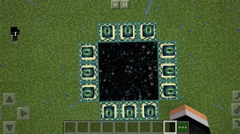How To Make A End Portal On Minecraft Pe Youtube