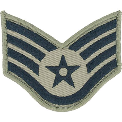 Air Force Rank Ssgt E 5 Subdued Small Abu Abu Enlisted Rank Sm