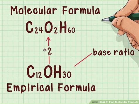 How To Find Molecular Formula 13 Steps With Pictures Wikihow