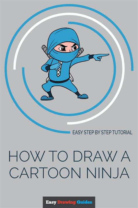 How To Draw A Cartoon Ninja In A Few Easy Steps Easy