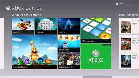 Xbox 360 Games App For Windows 8 Youtube