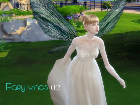 The Sims Resource Fairy Wings 02 By S Club • Sims 4 Downloads