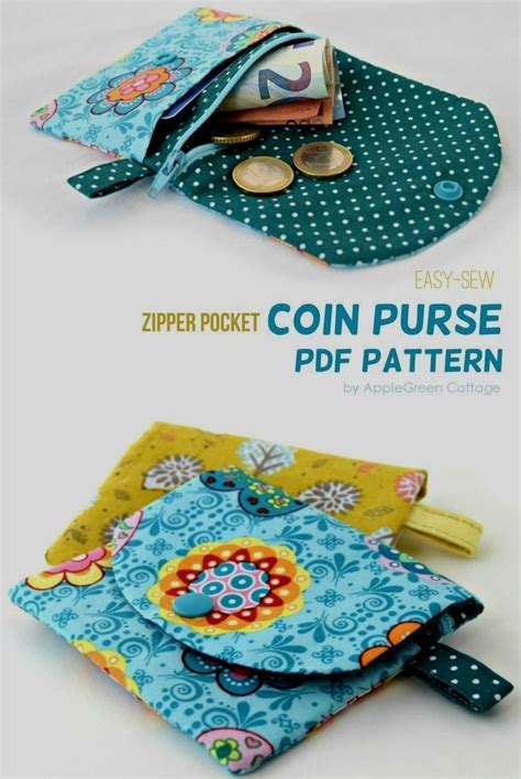 Pin by Edik Perezhilo on Beauty | Coin purse pattern, Easy sewing
