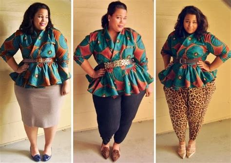 African Print Plus Size Dresses Designs African Plush Size Women Print