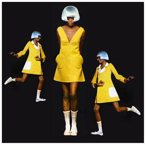 Space Age Futuristic Fashion Designed By André Courrèges From The