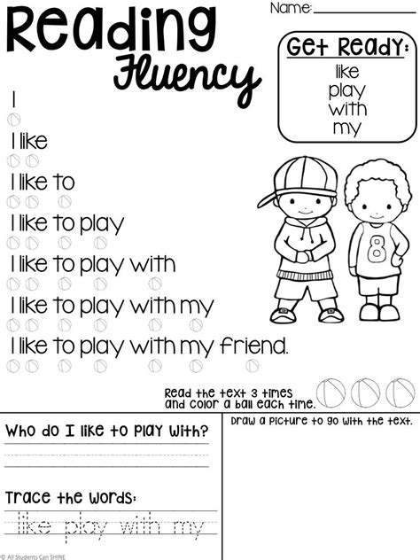 Reading Resources Freebie All Students Can Shine Phonics Reading