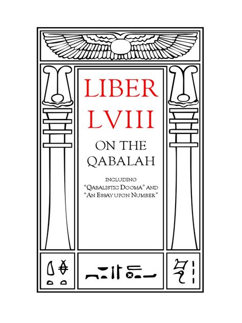 Crowley Liber Lviii Pdf Planets In Astrology Hermetic Qabalah