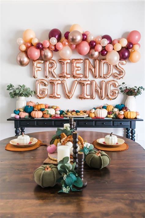 Diy Friendsgiving Balloon Garland Kit In 2020 Friendsgiving Party