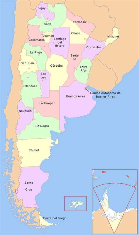 ¿cuántas Provincias Tiene Argentina ¿cuáles Son Saber Es Práctico