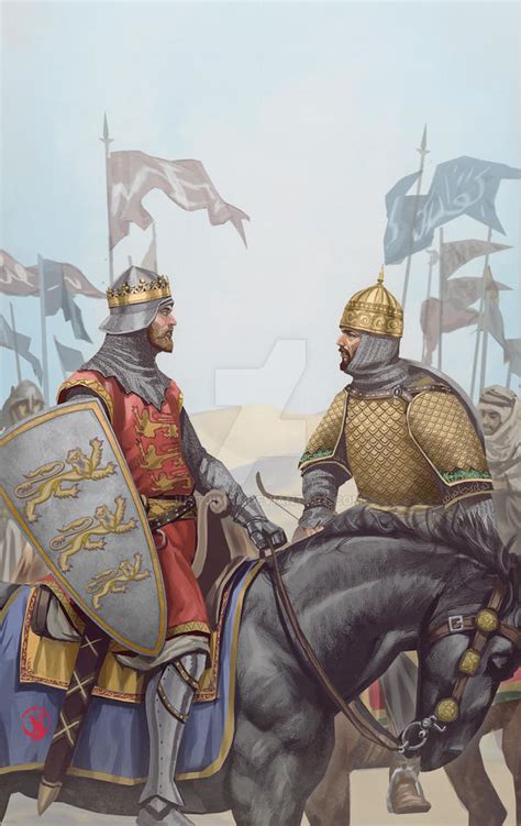 Saladin Vs Richard Final By Justjimi19 On Deviantart