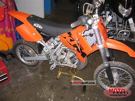 Sick (small wheel) ktm 65! 2006 KTM 65 SX - Moto.ZombDrive.COM