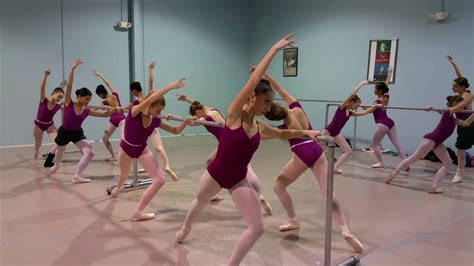 Columbus City Ballet School Conservatory Ballet Program Students In