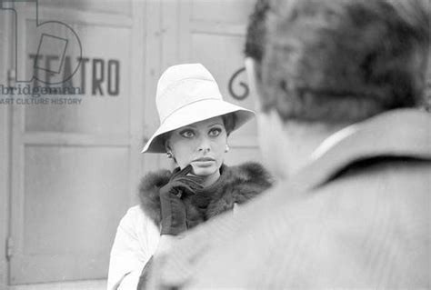 Sophia Loren Chatting 1963 Photo