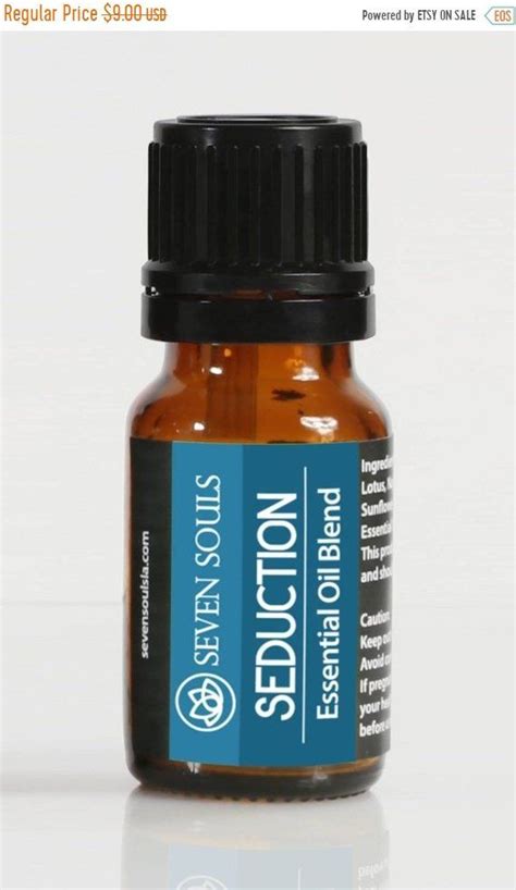 Special Discount Seduction Men S Collection Natural Essential Oils Blend Active Your Sensuality