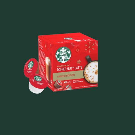 Toffee Nut Latte Dolce Gusto Capsules Starbucks