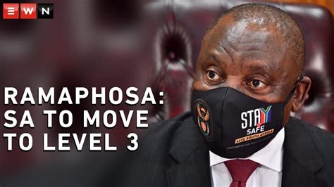 22:56 gmt, jun 23, 2021. Ramaphosa on lockdown: SA will move to level 3 on 1 June ...