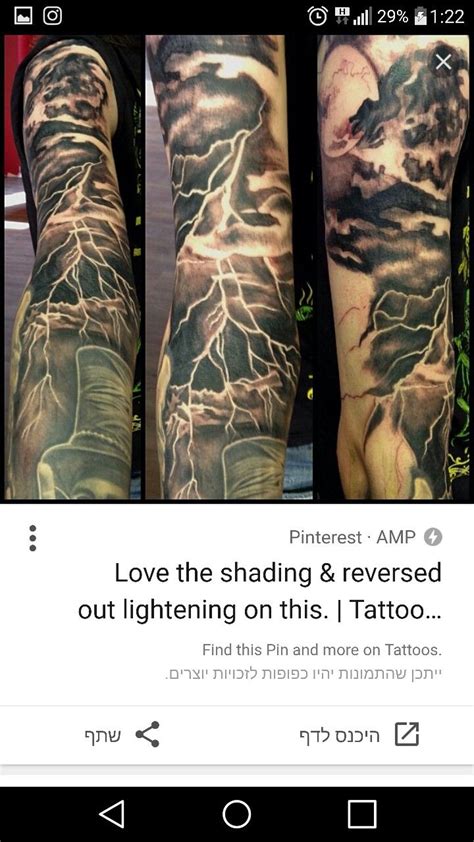 Pin By David Faibilis On I Am The Storm Tattoo Lightning Tattoo Best