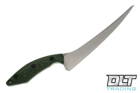 white river step up fillet knife black and green g 10 dlt trading