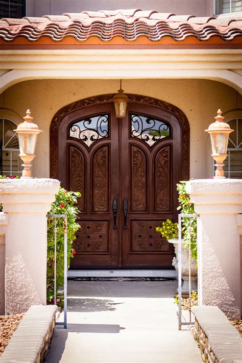 Since a door to door delivery means a through bill of lading that includes trucking, there will also be additional charges added on your bill of lading. MEDITERRANEAN DOORS - Custom Door Gallery