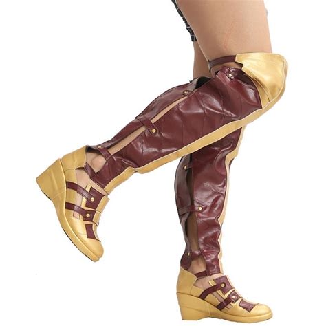 2021 Wonder Woman Fashion Long Boots Movie Cosplay Props Women Shoes