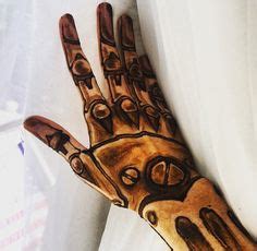 This Round I Chose To Be Inspired By The Machinery Around Robots And Droids Using Henna As More