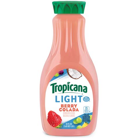Tropicana Light Berry Colada Drink Smartlabel™