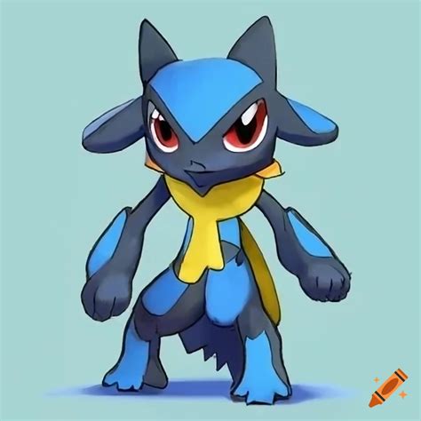 Riolu The Adorable Pokemon On Craiyon