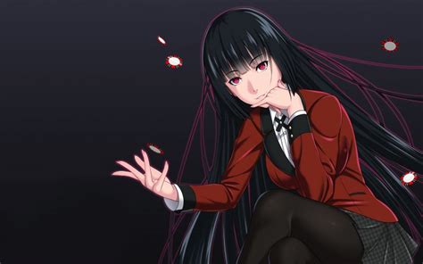 Yumeko Jabami Phone Wallpapers Posted By Zoey Sellers