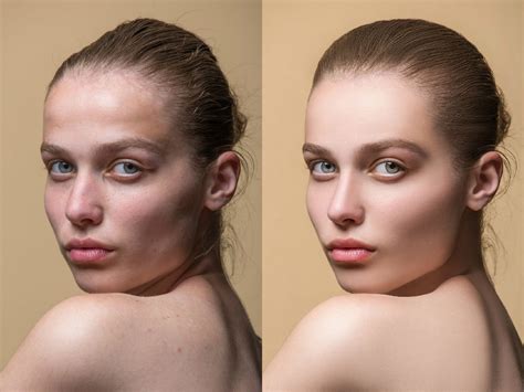 Как улучшить кожу в фотошопе Автоматическое сглаживание кожи