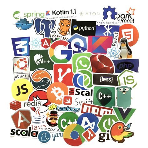 50pcs/1lot Internet programmers java c++ Funny Sticker ...