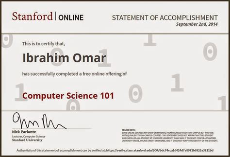 Our certificates of completion will help you stay ahead of the game: Online Computer Science Certificate Programs | Writings ...