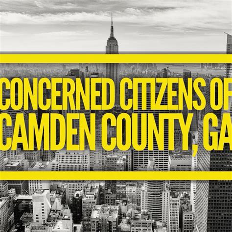 Concerned Citizens Of Camden County Ga Camden County Ga