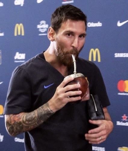 Lionel Messi Loves To Drink Mate Soccer Training Info
