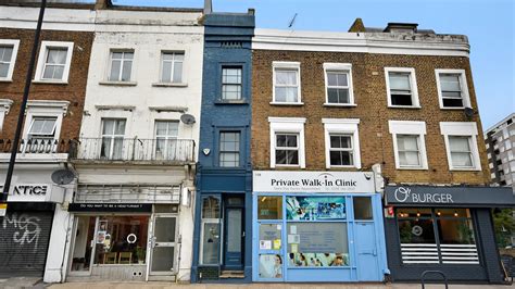 Cut out the house pieces. London's skinniest house, at 5ft 5in wide, up for sale for ...