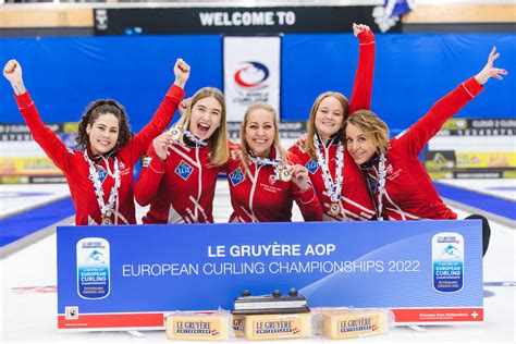 Denmark Win Le Gruyère Aop European Curling Championships 2022 Womens