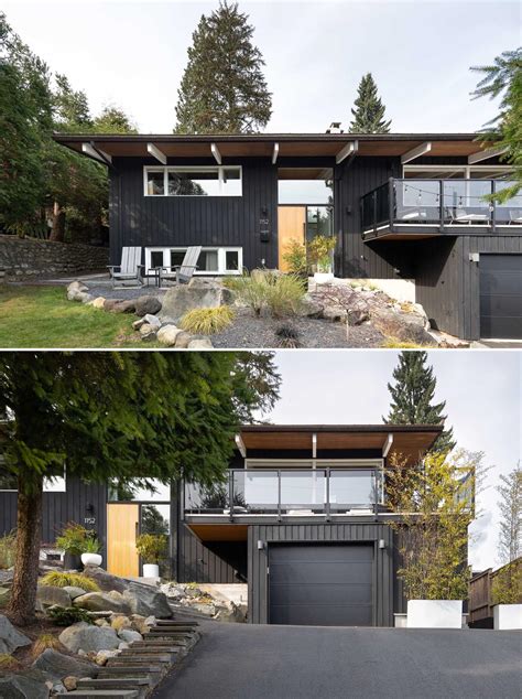 Before And After A Mid Century Modern Home Remodel In Vancouver