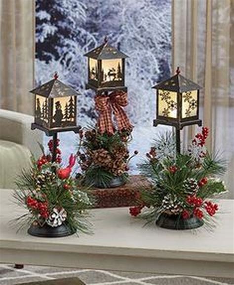 Winter Lantern Centerpieces A Touch Of Elegance