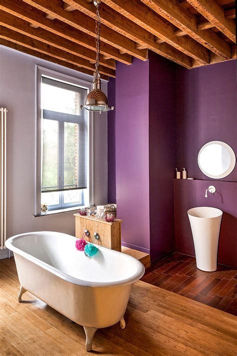 Maybe you would like to learn more about one of these? Bathroom design in purple tones and shades - Bathroom ...
