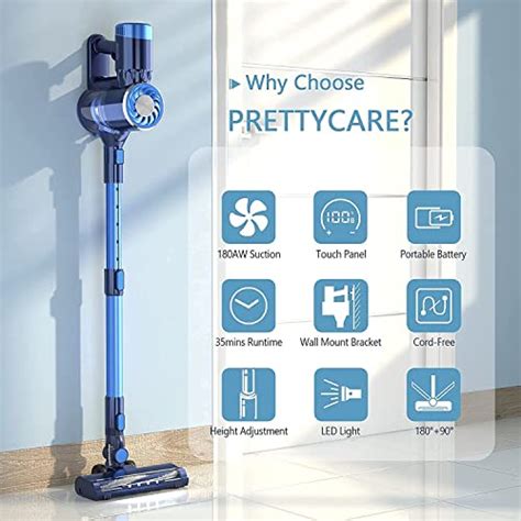 Cordless Vacuum Cleaner With Led Touch Display 20kpa Stick Vacuum