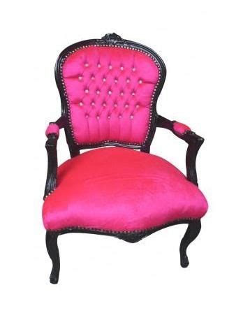Find exclusive treasures for every room. Hot Pink Chair With Black Frame And Diamante Studs | Pink ...