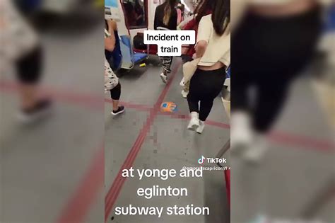Shocking video emerges of stabbing on TTC subway train
