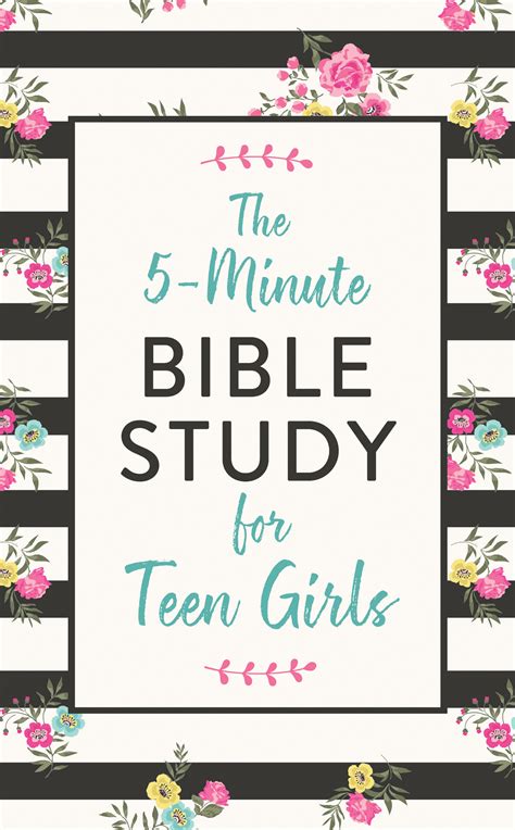 5 Minute Bible Study For Teen Girls Free Delivery When You Spend £5