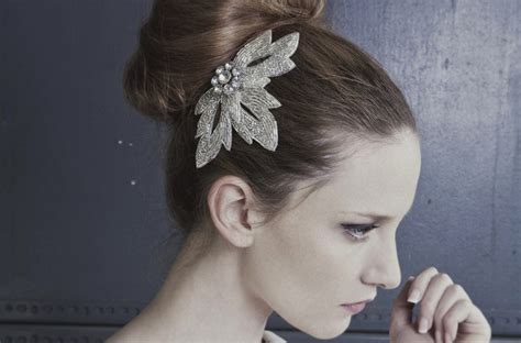 These wedding hairstyles for long hair works just as well for medium hair by providing a beautiful way to twist, weave, bun, and braid your hair while simultaneously allowing your locks to flow. High bun wedding hairstyle with beaded vintage clip ...