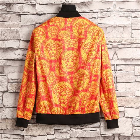 Cheap Versace Jackets Long Sleeved For Men 362972 Replica Wholesale