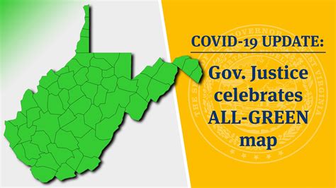 Covid 19 Update Gov Justice Celebrates All Green Map