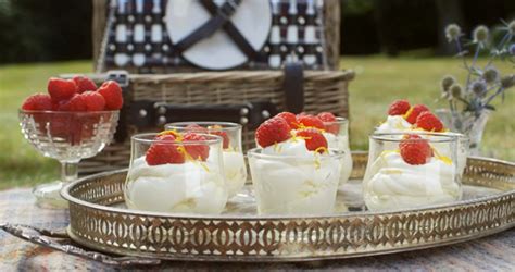 Oh my goodness, this is such an indulgent dessert. Mary Berry Scots whisky cream with raspberries and orange zest dessert on Mary Berry Everyday ...