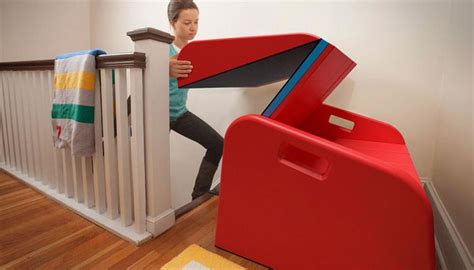 This Contraption Lets You Turn Your Stairs Into A Slide