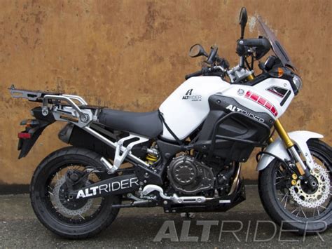 One inch of adjustable seat height provides a lower lift. AltRider Rear Luggage Rack for Yamaha Super Tenere XT1200Z