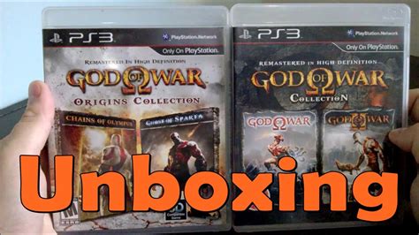 God Of War Origins Collection God Of War Collection Ps3 Unboxing